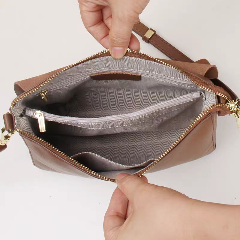 Fashionable bag womenbag with cowhide