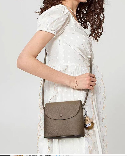Fashionable bag women/man bag with cowhide leather