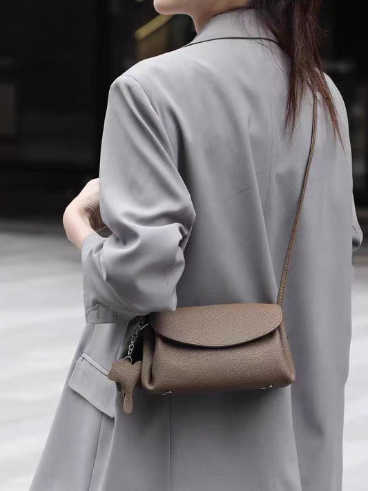 Fashionable bag women/man bag with cowhide leather