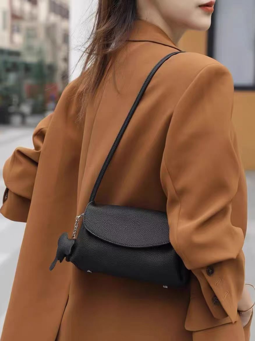 Fashionable bag women/man bag with cowhide leather